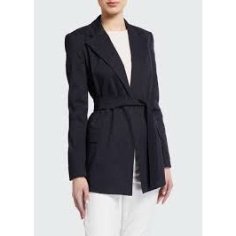 Theory Concord Eco Crunch Washed Linen Blend Blazer